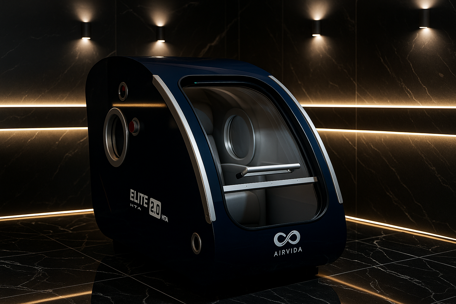 Airvida Elite 1.3-2.0 ATA Hard Shell Sitting Hyperbaric Chamber