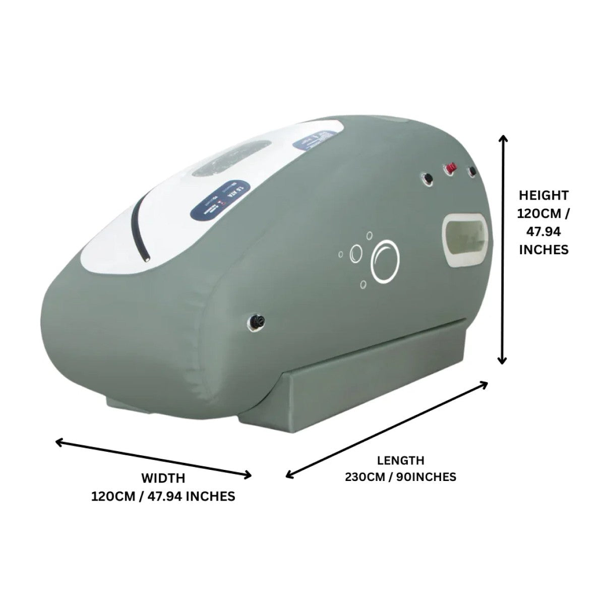 Airvida Pro90 1.5 ATA Hyperbaric Sitting Chamber