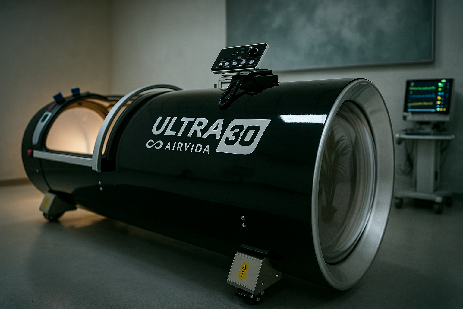 Airvida Ultra  1.3-2.0 ATA Hard Shell Lying Hyperbaric Chambers