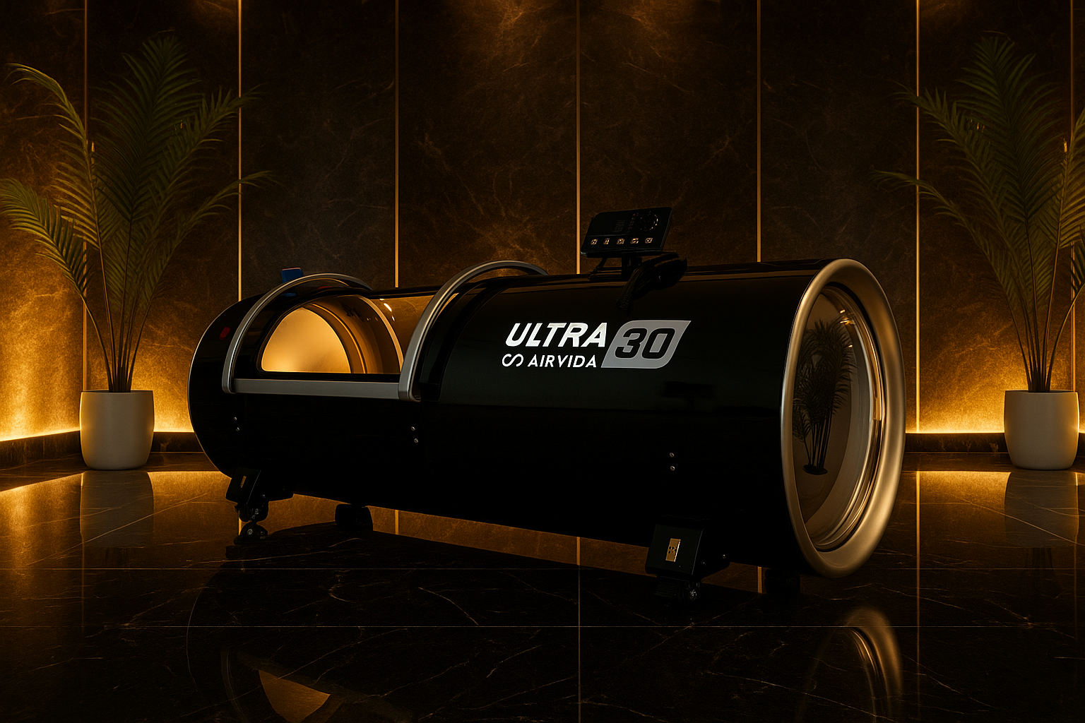 Airvida Ultra  1.3-2.0 ATA Hard Shell Lying Hyperbaric Chambers